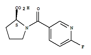 1-[(6-氟-3-吡啶基)羰基]-L-脯氨酸