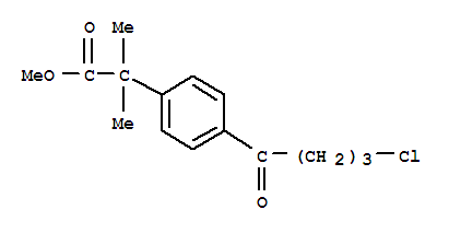 2-[4-(4-氯-1-丁?；?苯基]-2-甲基丙酸甲酯